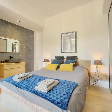 Appartement Standing - Neuf - Croisette- Palais Des Festivals - 6 Pers -3 Chbres